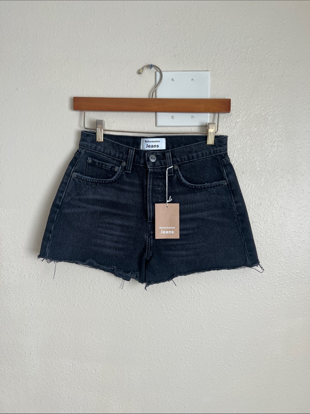 Reformation Dixie High Rise Jean Short